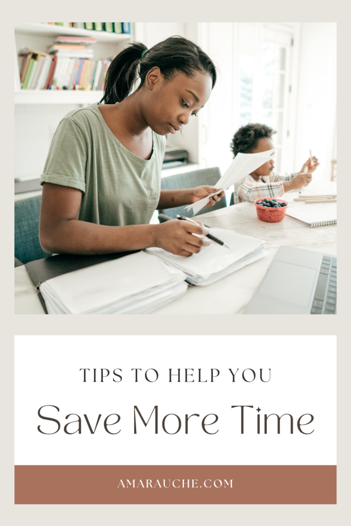 As a working mom, time is a precious commodity. These time saving tips for working moms will help you get more done in less time so you can enjoy more quality time with your family.