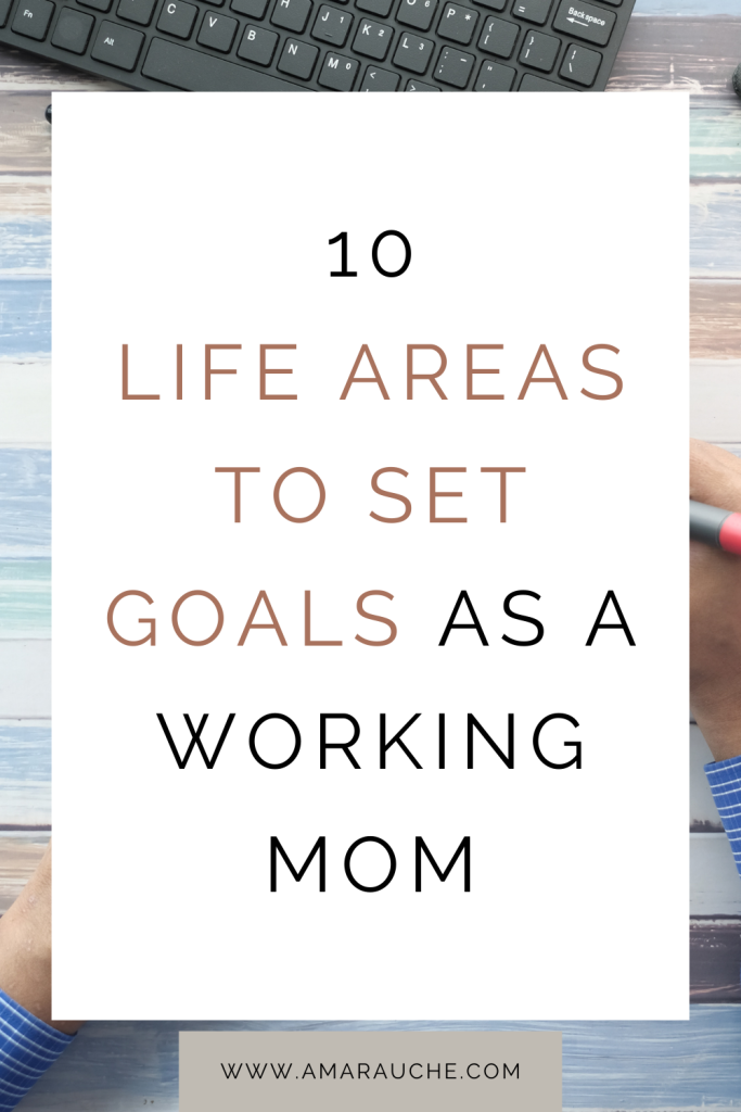 life areas for goal setting